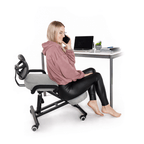 Scaun de ingenunchiere ergonomic, gri-maro Taupe / negru, RUFUS