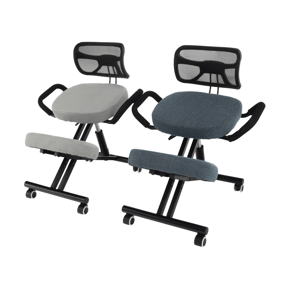 Scaun de ingenunchiere ergonomic, gri-maro Taupe / negru, RUFUS
