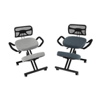 Scaun ergonomic tapitat RUFUS, vedere 5