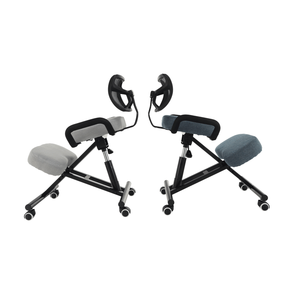 Scaun de ingenunchiere ergonomic, gri-maro Taupe / negru, RUFUS