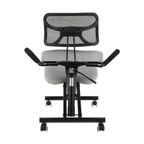 Scaun de ingenunchiere ergonomic, gri-maro Taupe / negru, RUFUS