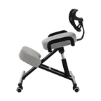 Scaun de ingenunchiere ergonomic, gri-maro Taupe / negru, RUFUS