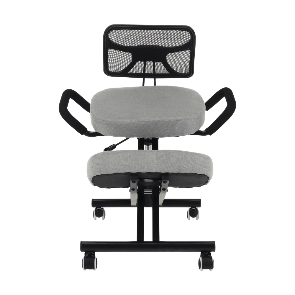 Scaun de ingenunchiere ergonomic, gri-maro Taupe / negru, RUFUS