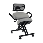 Scaun de ingenunchiere ergonomic, gri-maro Taupe / negru, RUFUS