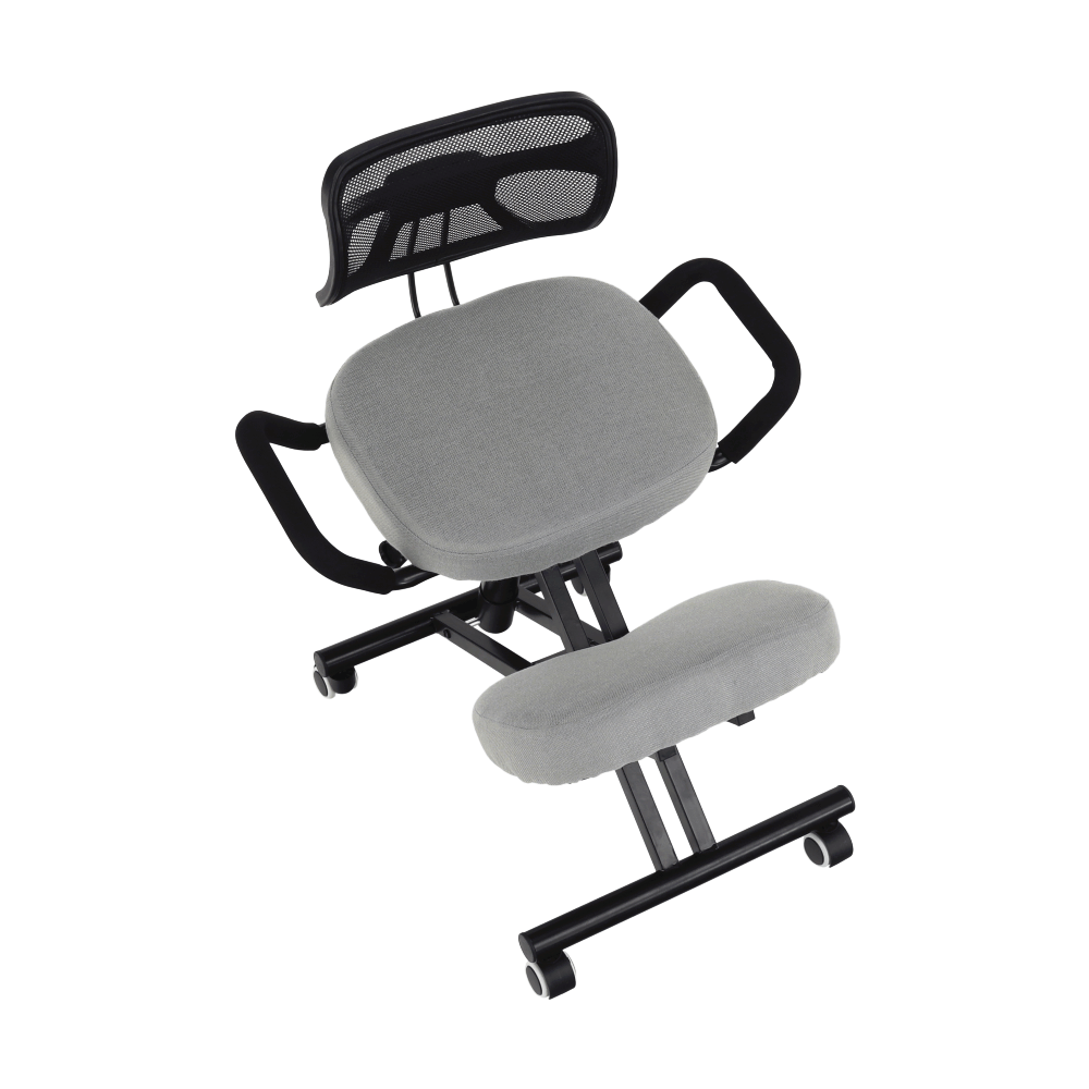 Scaun de ingenunchiere ergonomic, gri-maro Taupe / negru, RUFUS