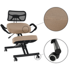 Scaun ergonomic tapitat RUFUS, vedere 8