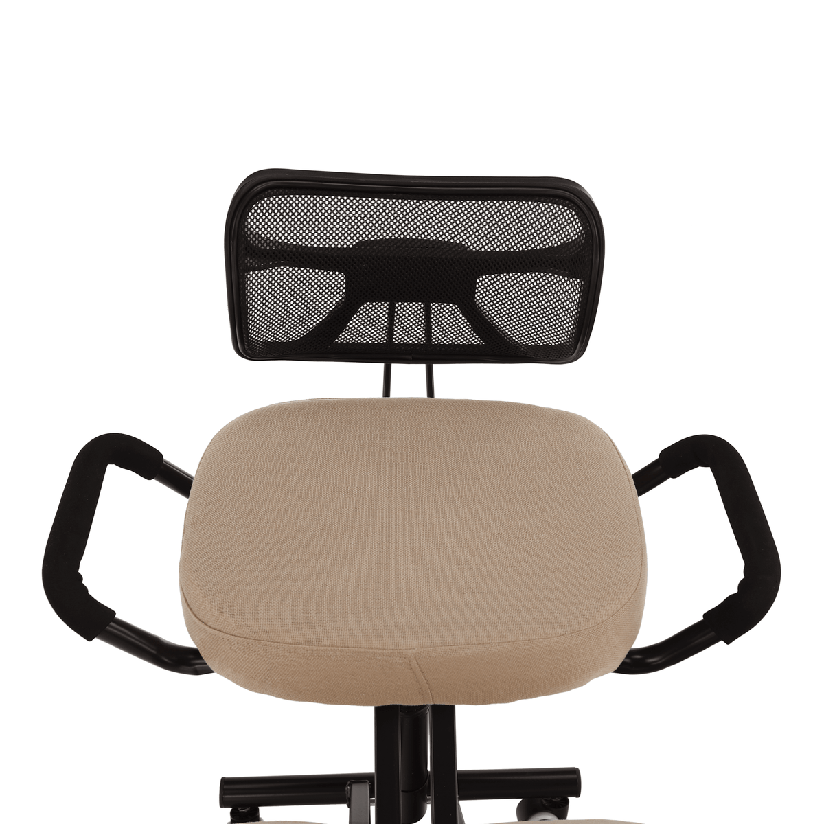 Scaun kneeling RUFUS, bej / negru