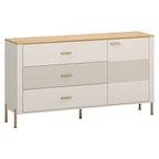 Comoda RUNOL 1D3S, casmir/stejar de piatra