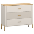 Comoda RUNOL 3S, casmir/stejar de piatra