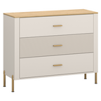 Comoda RUNOL 3S, casmir/stejar de piatra