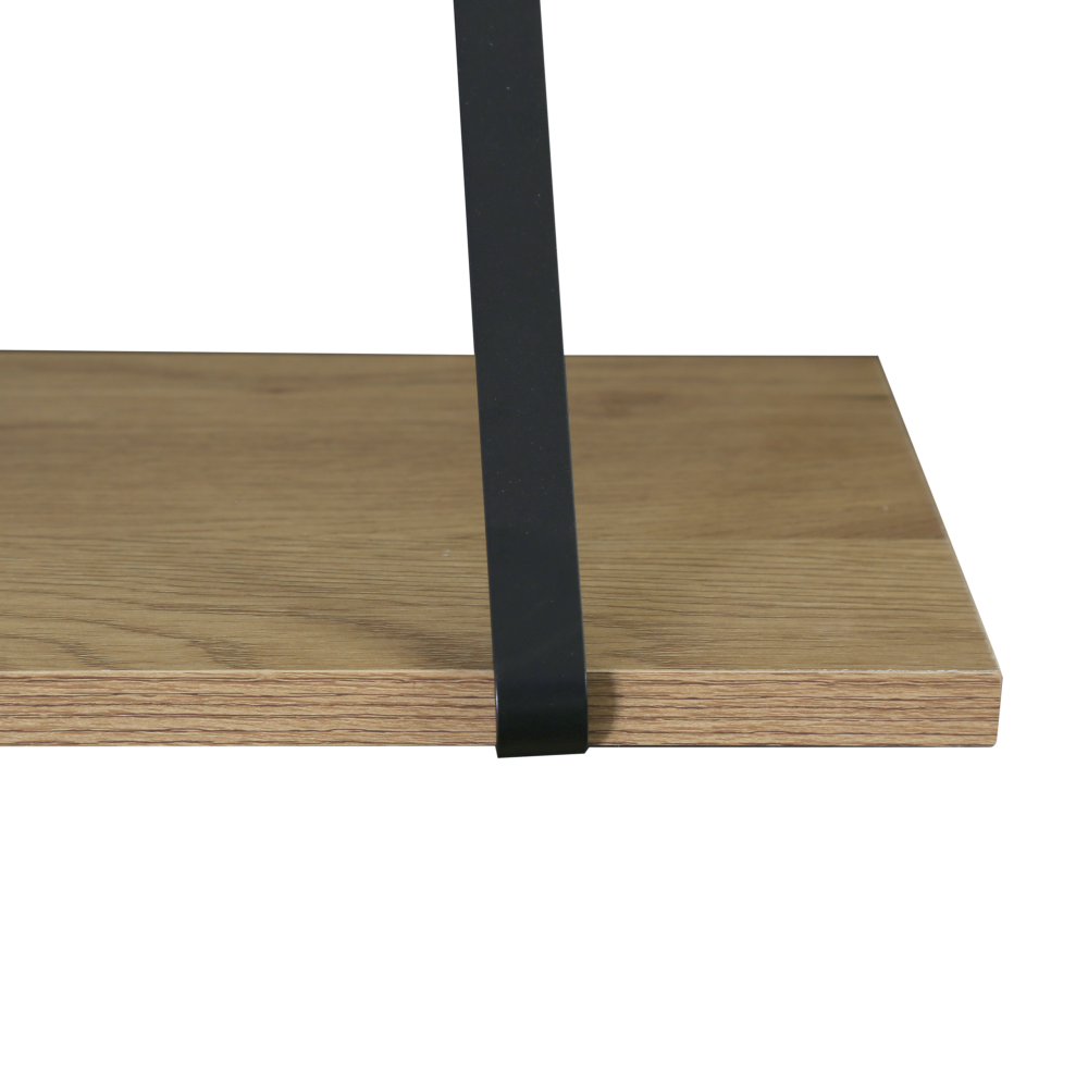 Raft SAGIRA, stejar / negru