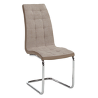 Scaun dining SALOMA NEW, bej/crom