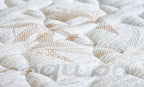 Saltea cu arcuri bonell, alb, medie, 180x190x33 cm, Bamboo