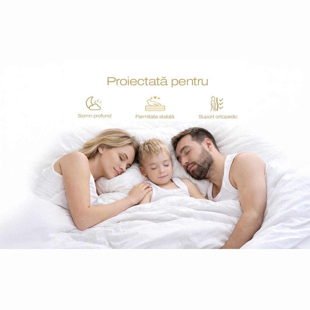 Straturile saltelei DR Sleep – spumă cu memorie