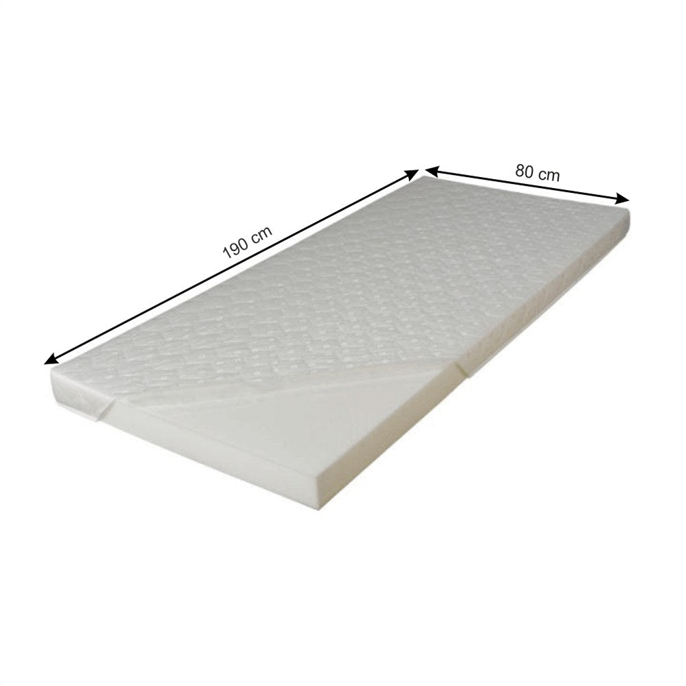 Saltea din spumă Montana – schiță cu dimensiuni