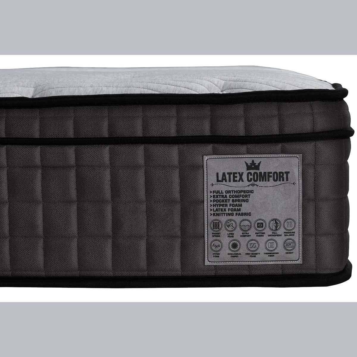 Straturile saltelei Lateks Comfort – spumă poliuretanică