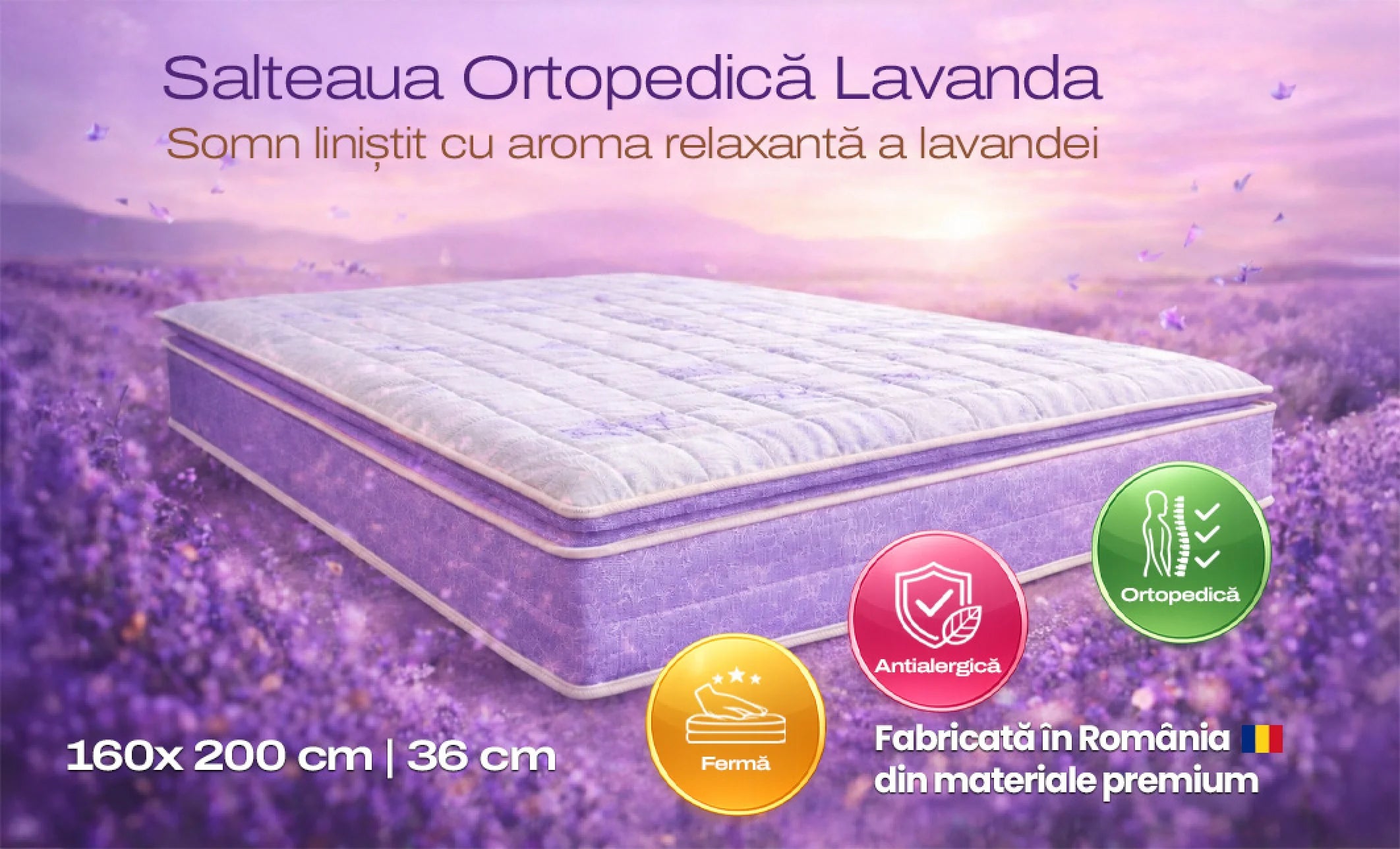 Saltea Lavanda, vedere 29