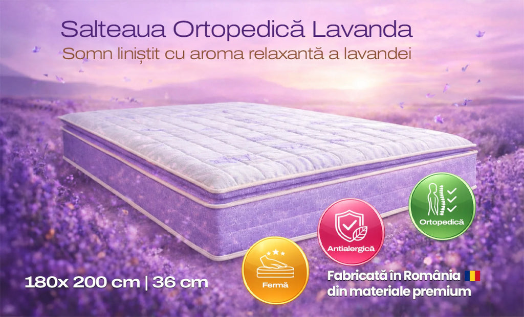 Saltea Lavanda, vedere 30