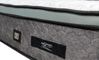Saltea cu arcuri pocket, alb / gri, Luxury Pocket