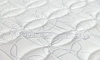 Saltea cu arcuri pocket, alb / gri, Luxury Pocket