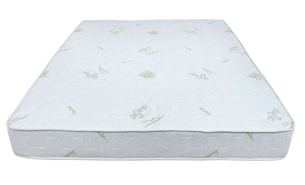 Saltea cu arcuri bonell, alb, Bonell Aloe Vera
