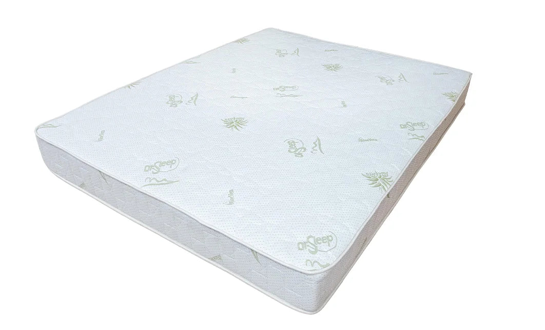 Saltea cu arcuri bonell, alb, 180x200x22 cm, Bonell Aloe Vera
