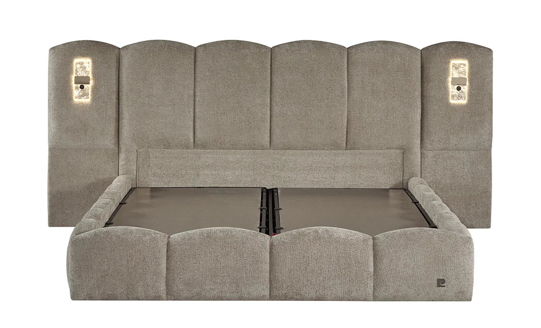 Pat Pierre Cardin cu somiera cu spatiu de depozitare, 160x200 cm, Las Palmas