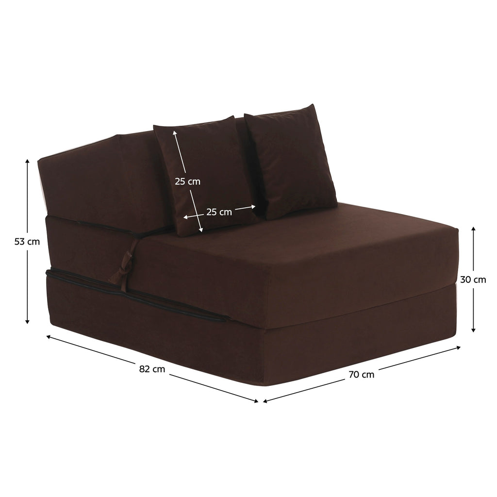 Saltea pliabilă Pelos – schiță cu dimensiuni, imaginea 2