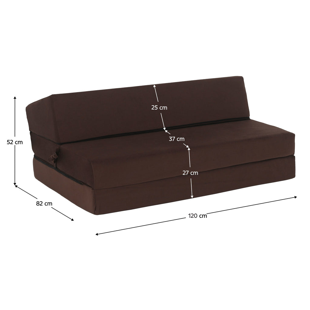 Saltea pliabilă Vedis – schiță cu dimensiuni