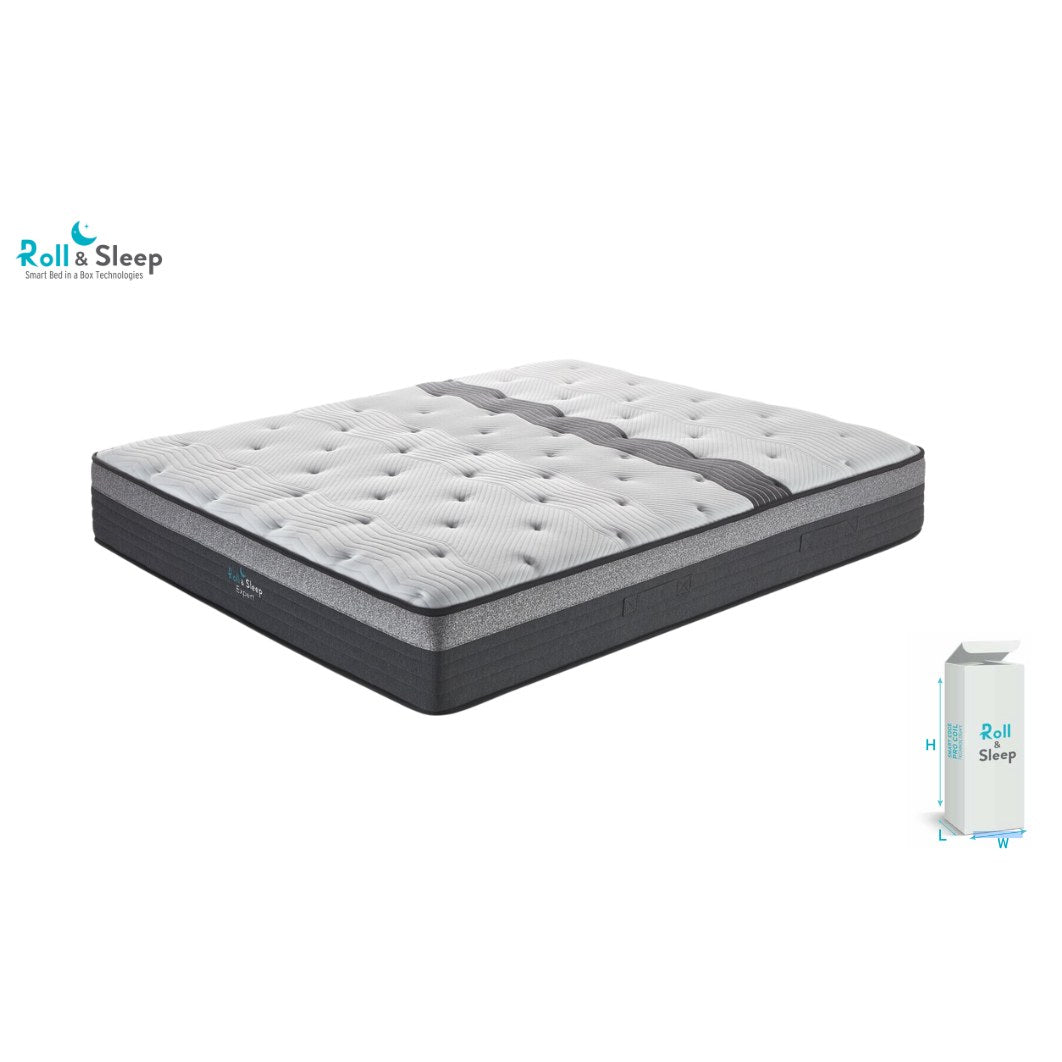Saltea Roll Sleep Expert, vedere din față