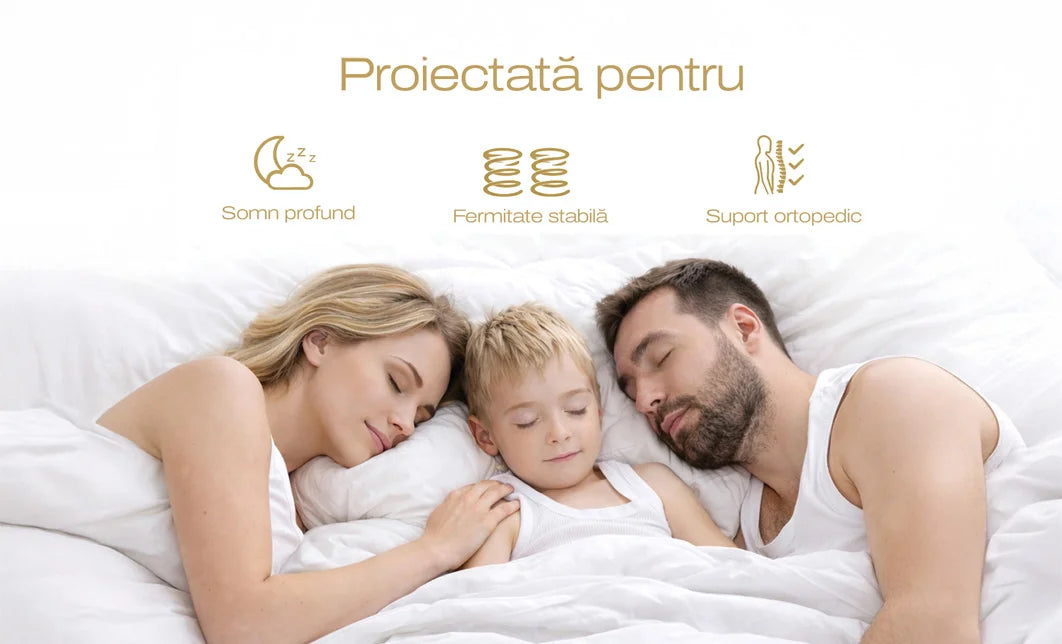 Saltea, alb / gri, 140x190x33 cm, Silver