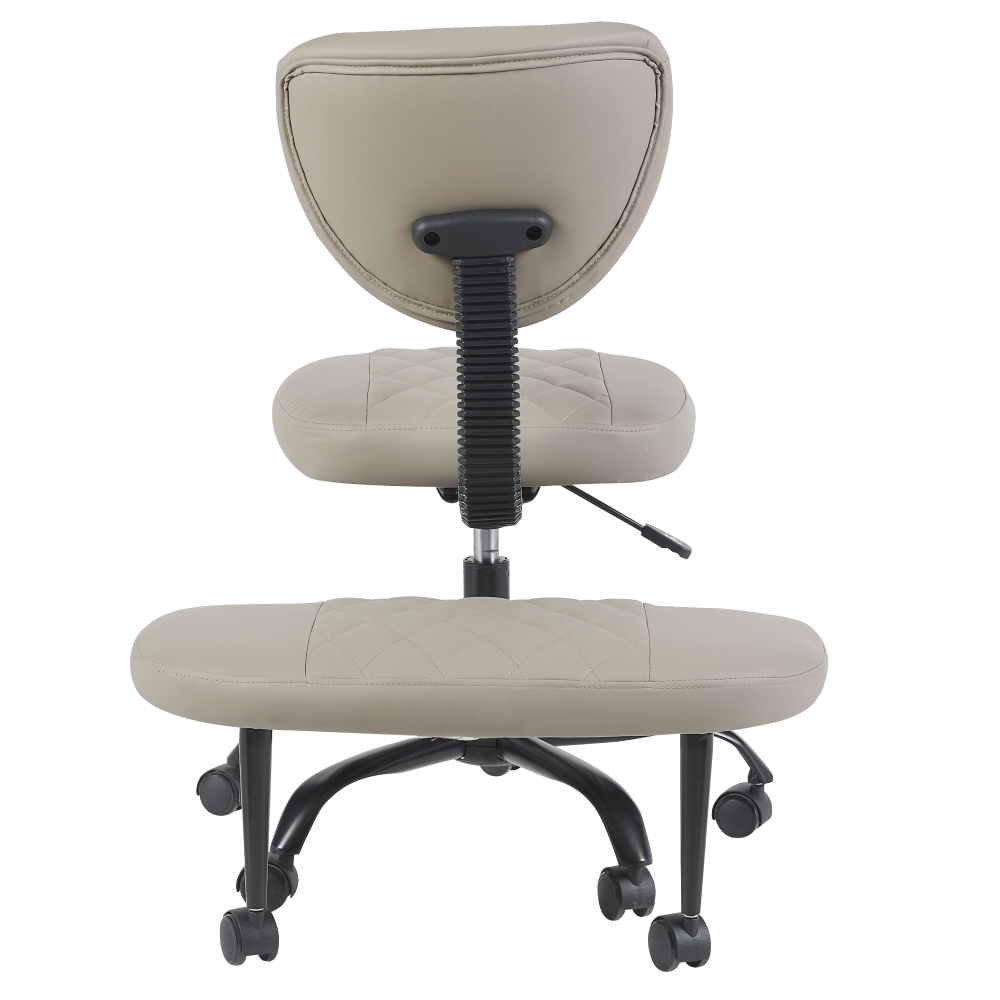 Scaun kneeling SAMER, gri maro / negru