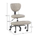 Scaun ergonomic reglabil SAMER, vedere 6