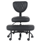 Scaun kneeling SAMER, negru