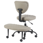 Scaun kneeling SAMER, gri maro / negru