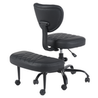 Scaun kneeling SAMER, negru