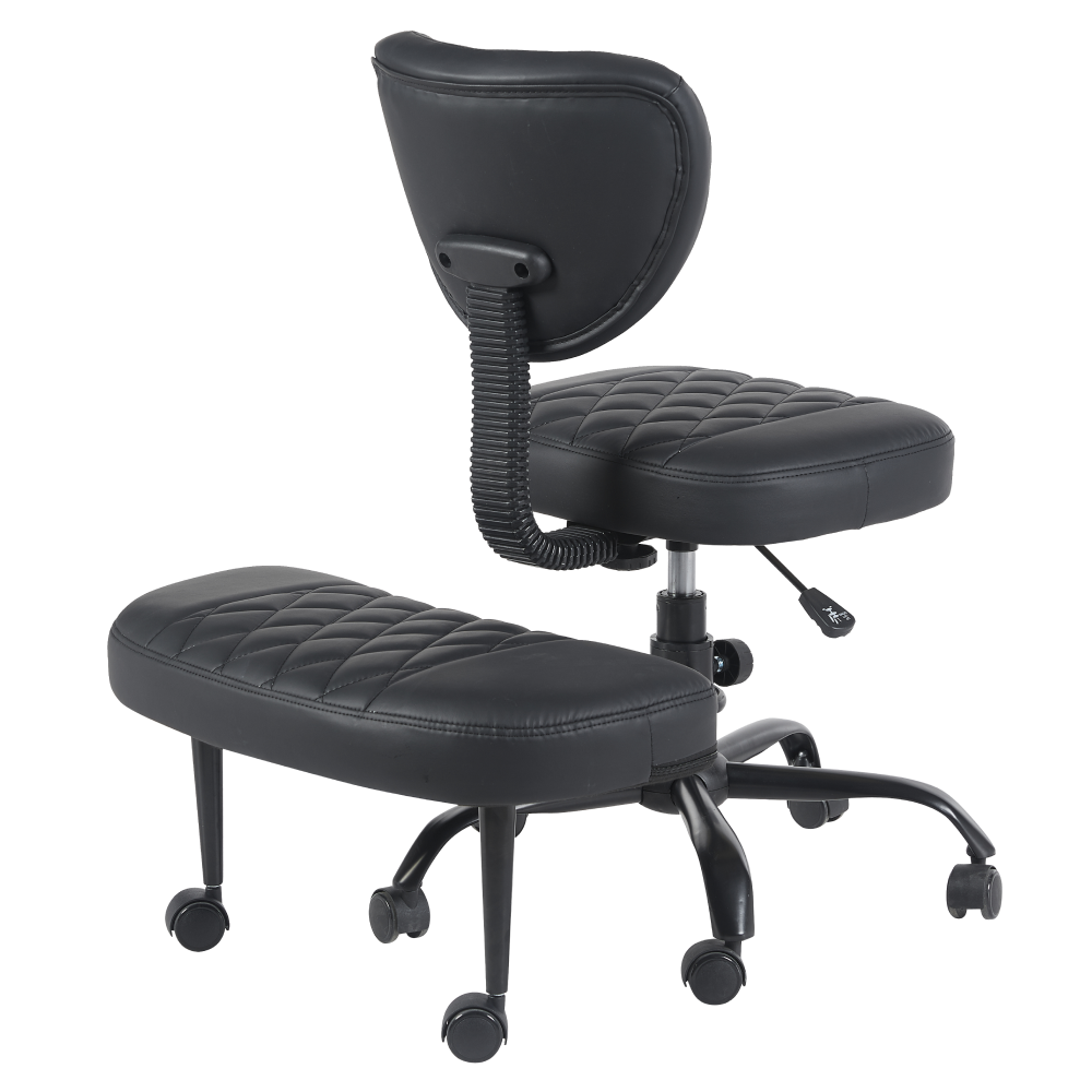 Scaun kneeling SAMER, negru