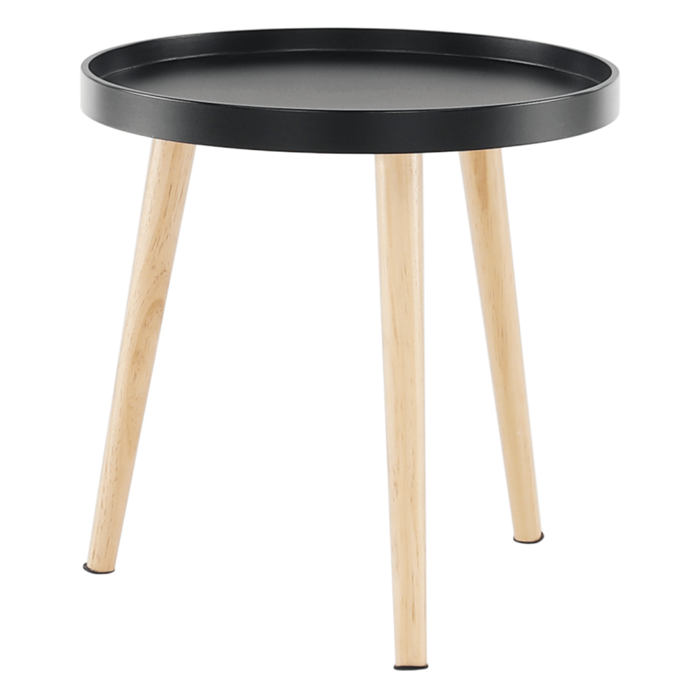 Masuta auxiliara SANSE TYP 2, negru/natural