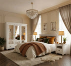 Set dormitor tapitat Mobilier Santa, vedere 2