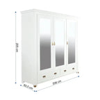 Set dormitor tapitat Mobilier Santa, vedere 4