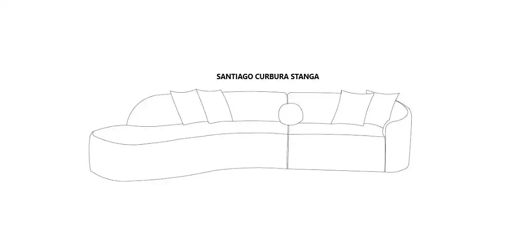Canapea Santiago, vedere 3