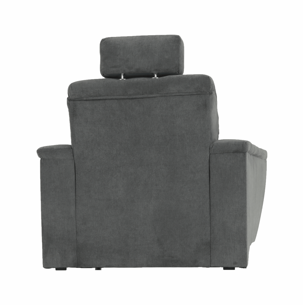 Fotoliu SANTIAGO, gri