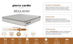 Saltea Pierre Cardin cu arcuri pocket, ferma, 160x200x28 cm, Bellagio