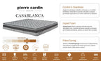 Saltea Pierre Cardin cu arcuri pocket, ferma, 160x200x28 cm, Casablanca