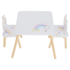 Mobilier copii SAVER, alb / natural