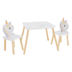 Mobilier copii SAVER, alb / natural