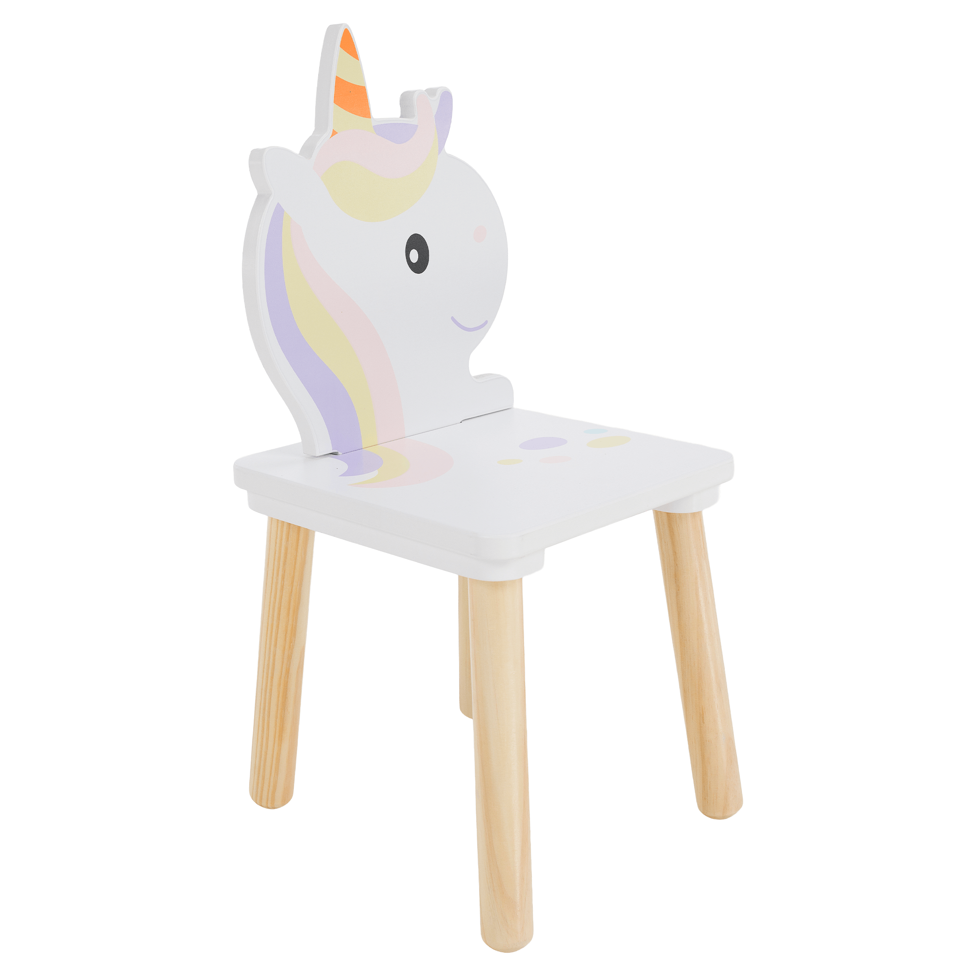 Mobilier copii SAVER, alb / natural
