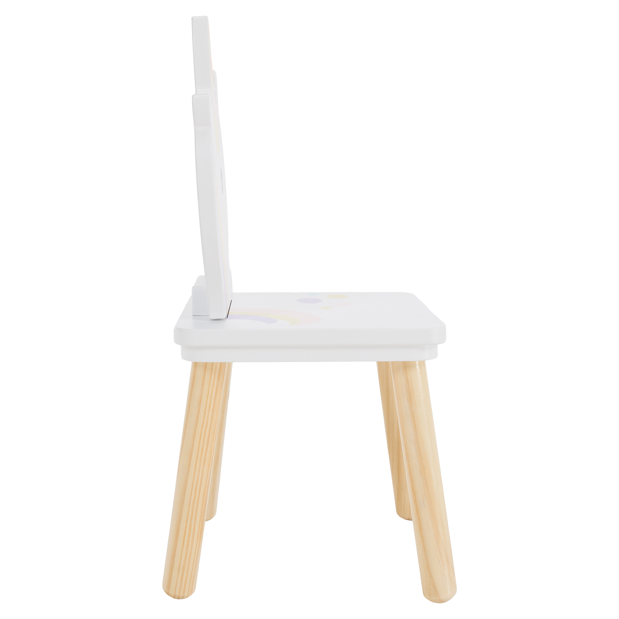 Mobilier copii SAVER, alb / natural
