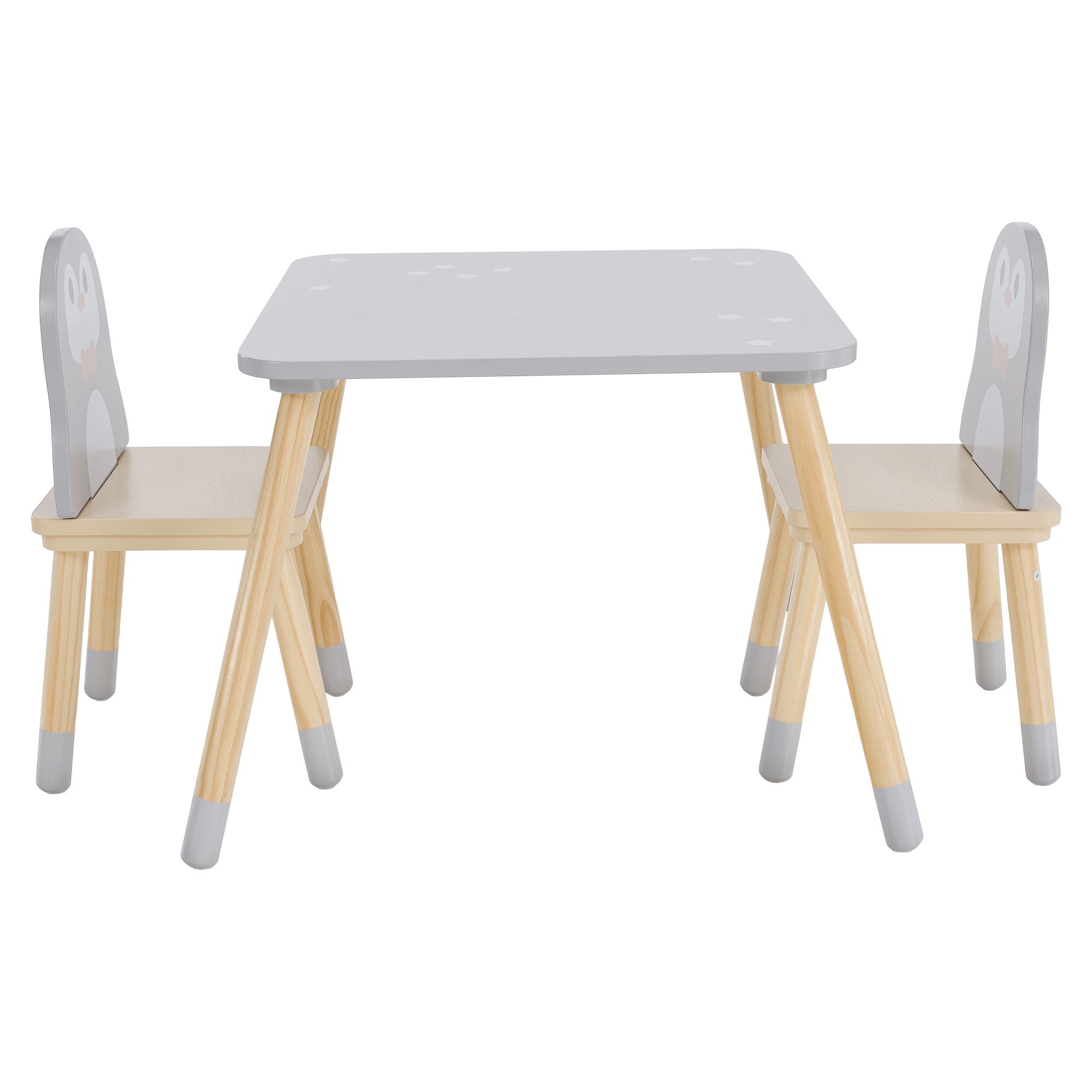 Mobilier copii SAVER, alb / gri