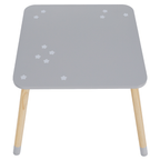 Mobilier copii SAVER, alb / gri